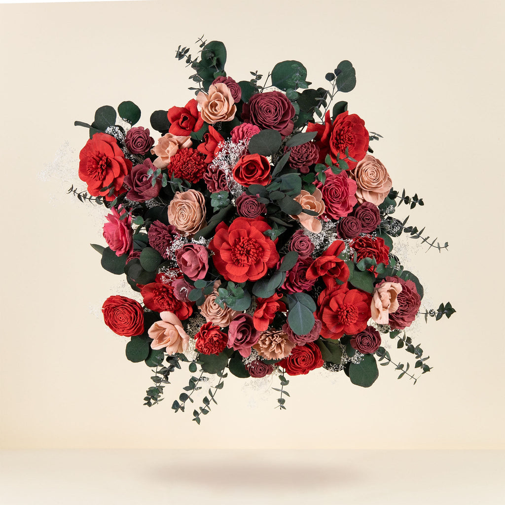 Luxe Velvet Bridal Bouquet*